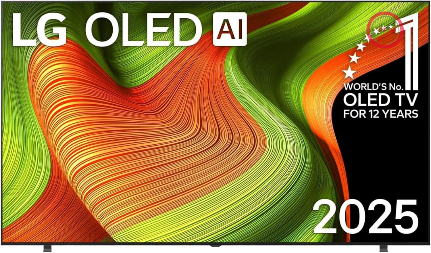 تلویزیون ۸۳ اینچ (۲۱۰ سانتی‌متر) 4K OLED OLED AI ال‌جی مدل OLED83B59LA (پردازنده α8 Gen2 4K AI، webOS 25، 120