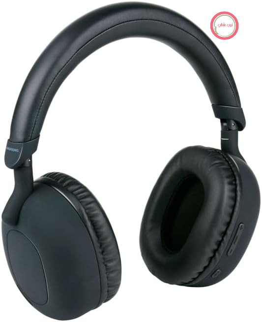 هدفون بلوتوث روگوشی Edco Eindhoven B.V. Grundig - هدفون بی‌سیم با قابلیت حذف نویز فعال (ANC)، میکروفون داخلی، ۳۶ ساعت پخش، بلوتوث ۵.۳ - مشکی