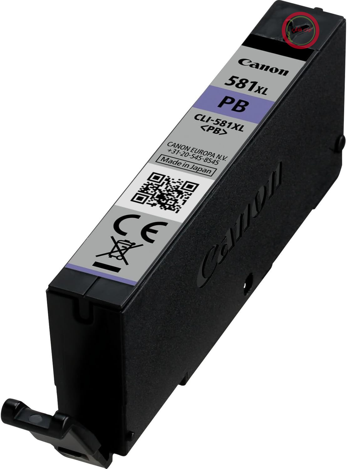 جوهر اورجینال کانن CLI-581XL PB، سایز XL، آبی روشن، بسته‌بندی قابل بازیافت
