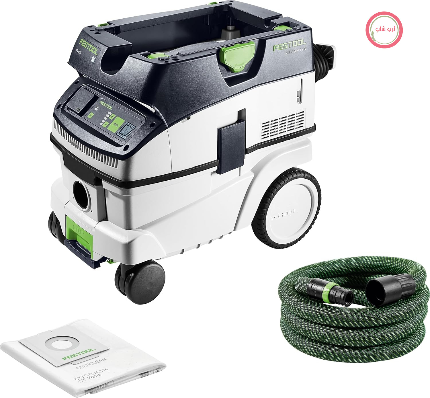 جاروبرقی تخم مرغی Festool CLEANTEC CTL 26 - مکنده گرد و غبار سیار با بلوتوث