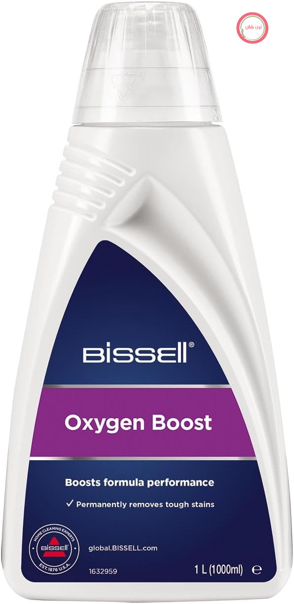 پاک کننده لکه بر بیسل مدل Oxygen Boost حجم ۱ لیتر، رنگ: آبی-سفید | مناسب برای پاک کننده های دستی لکه بر، مناسب برای فرش، روکش صندلی، قالیچه و فضای داخلی خودرو