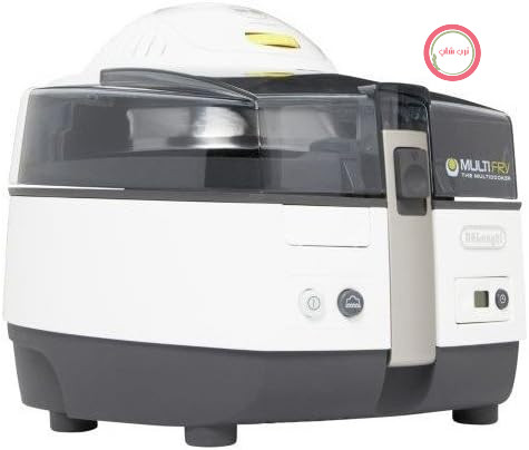 سرخ کن هوای گرم De'Longhi MultiFry EXTRA FH1363 چندکاره با عملکرد 4 در 1، همچنین برای پخت نان، 1500 وات، خاکستری