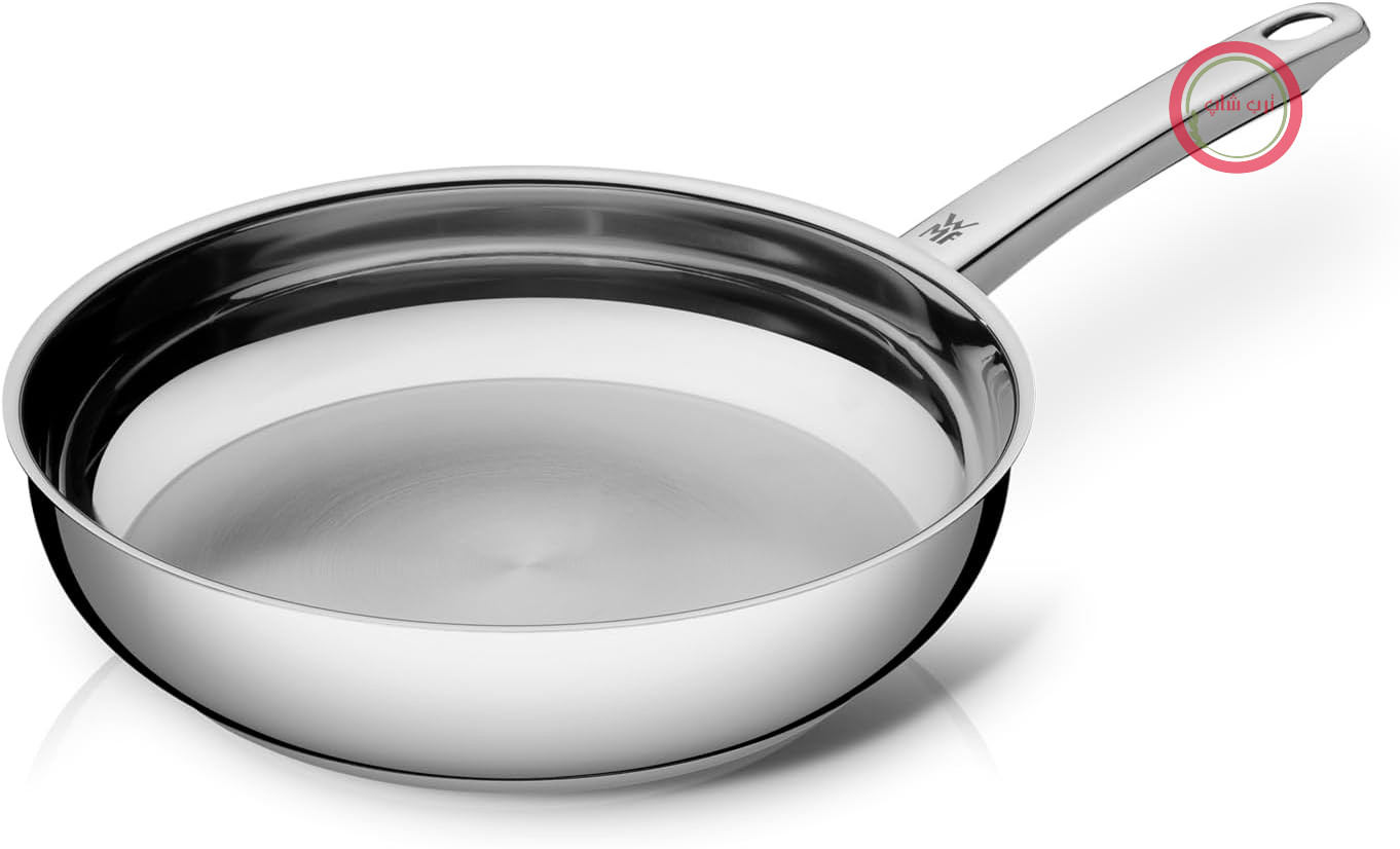 ماهیتابه WMF Favorit از جنس استیل ضد زنگ Cromargan، مناسب برای استفاده در ماشین ظرفشویی القایی، مناسب برای فر، قطر 24 سانتی متر