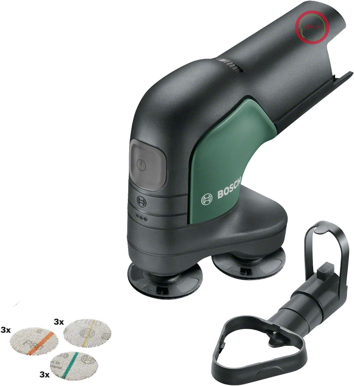 سنباده و پولیش شارژی بوش آلمان Bosch مدل EasyCurvSander 12 (بدون باتری، سیستم 12 ولت، در کیف نرم)