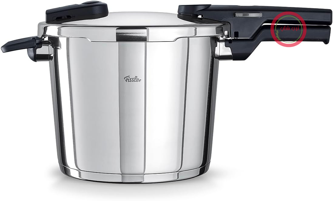 زودپز استیل ۶ لیتری فیسلر آلمان Fissler Vitaquick با دو حالت پخت، مناسب اینداکشن