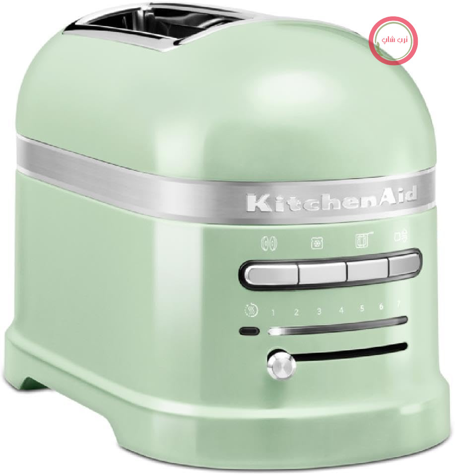 توستر اتومات کیچن اید آمریکا Kitchenaid 5KMT2204EPT Toaster دو اسلایس، سبز