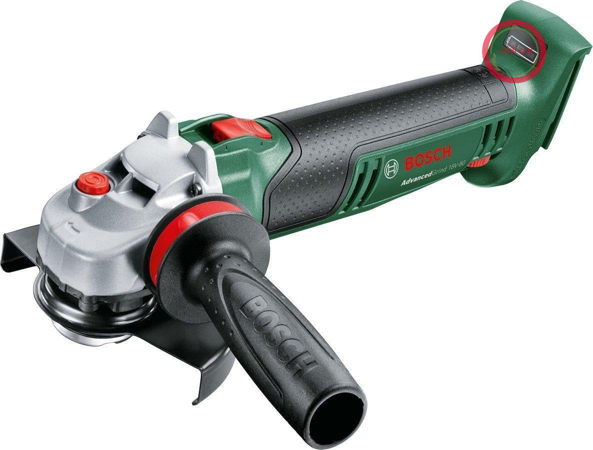 سنگ فرز زاویه‌ای جمع و جور بی‌سیم بوش آلمان Bosch AdvancedGrind 18V - 80 باتری شامل نمی‌شود