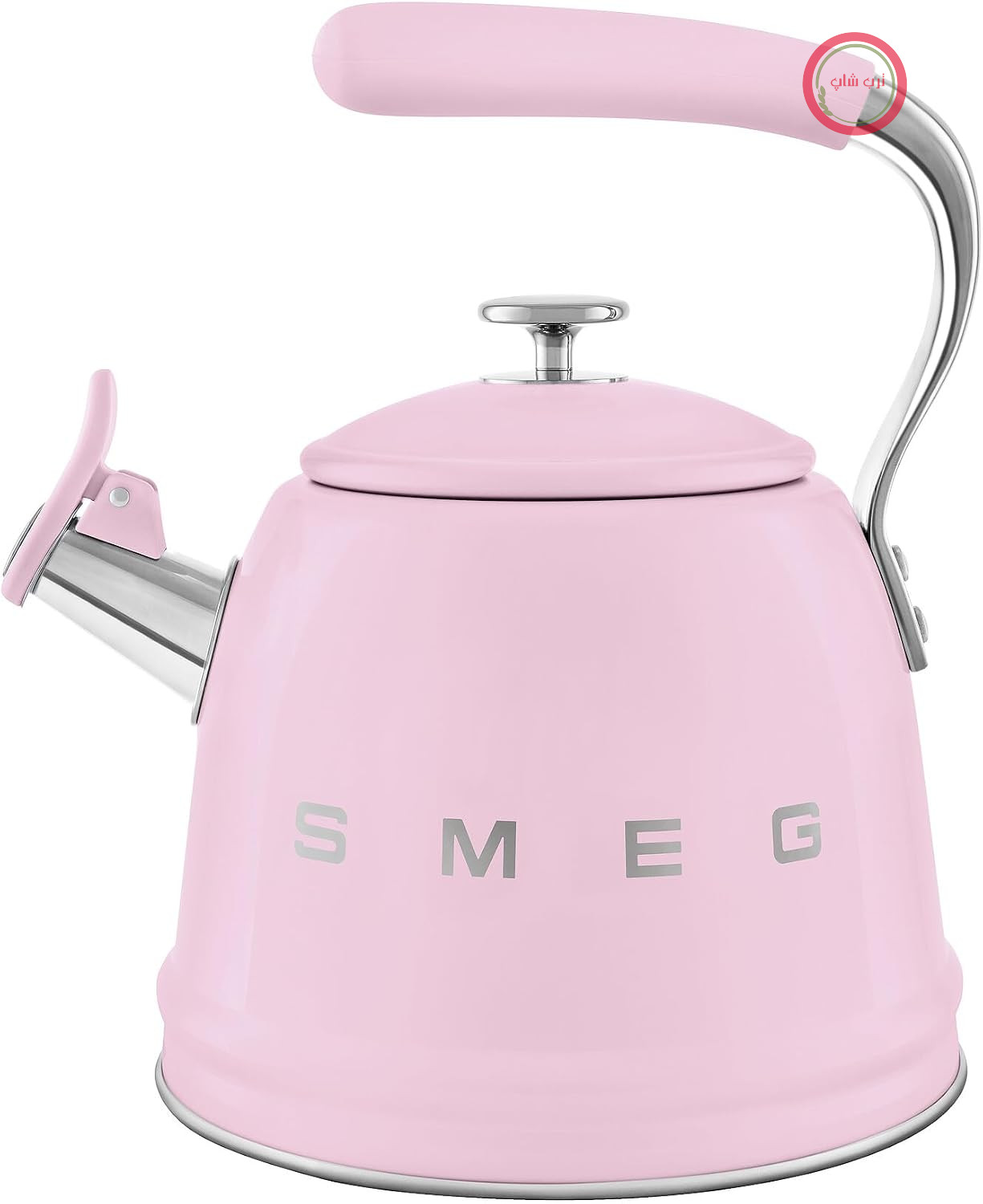 کتری رو گازی اسمگ ایتالیا Smeg مدل WKF01PK رز صورتی ۲.۳ لیتری
