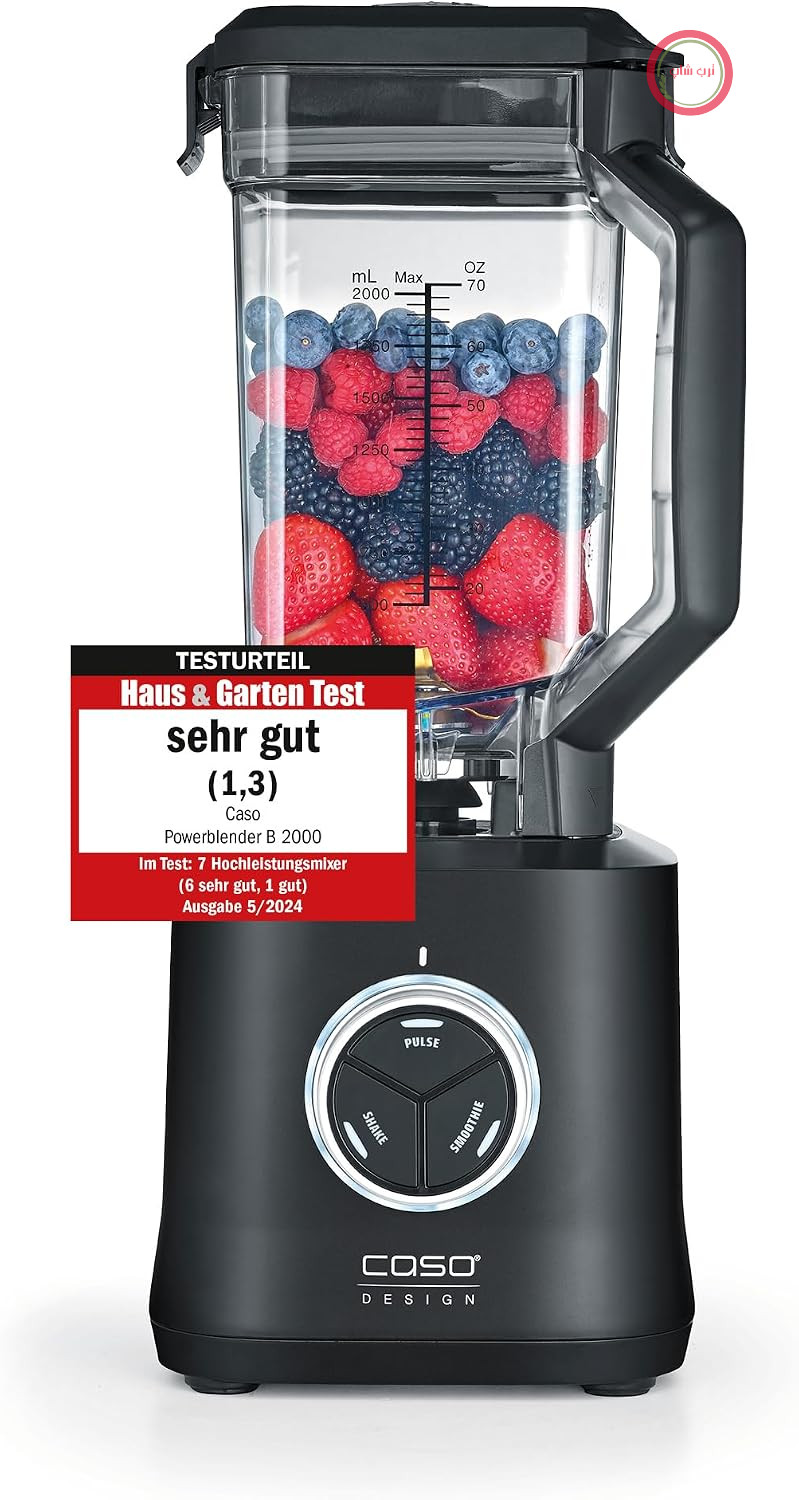 مخلوط کن حرفه ای کاسو آلمان CASO PowerBlender B 2000، سرعت 30000 دور در دقیقه