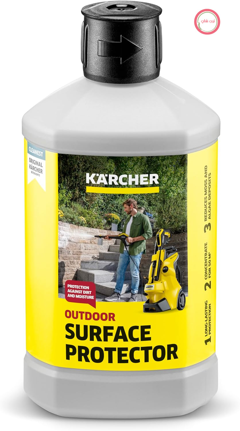 اسپری آغشته کننده KÄRCHER RM 542، ۱ لیتر، محافظت بسیار مؤثر برای سنگ، چوب و بتن، تمیز کردن و مراقبت ۲ در ۱، نامرئی و قابل تنفس