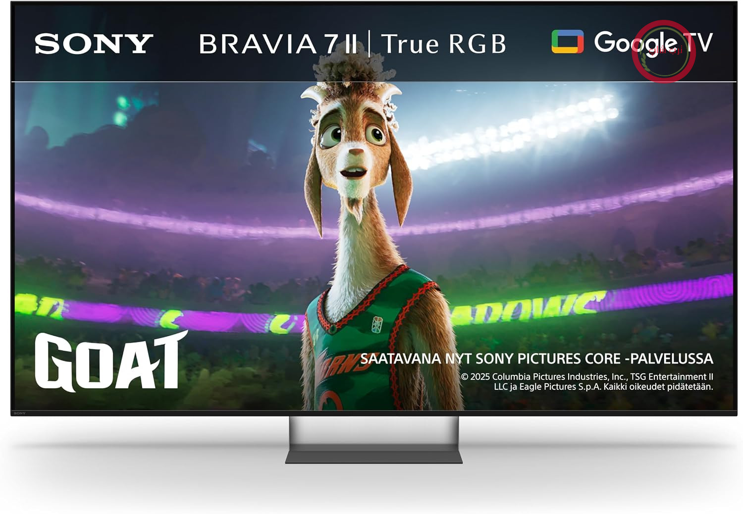 تلویزیون سونی BRAVIA 7 II True RGB، ۸۵ اینچ، تلویزیون هوشمند ۴K (گوگل تی‌وی)، RGB LED، پردازنده XR با فناوری هوش مصنوعی، تلویزیون ۱۲۰ هرتز با Dolby Vision/Atmos، سازگار با PS5، مدل ۲۰۲۶ - مشکی
