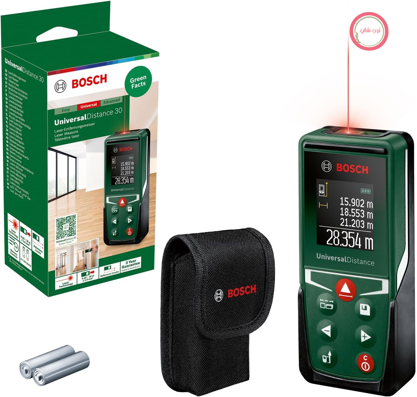 متر لیزری بوش آلمان Bosch مدل Universal Distance 30