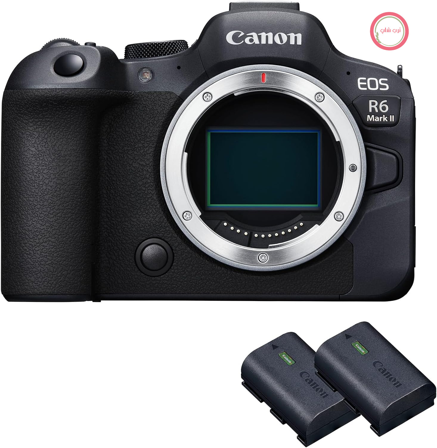 دوربین عکاسی و فیلم‌برداری کانن ژاپن Canon EOS R6 Mark II فول‌فریم بدون آینه، حسگر 24.2 مگاپیکسلی، فیلم‌برداری 4K، همراه 2 باتری