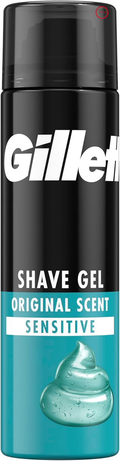 ژل اصلاح ژیلت مدل Classic Sensitive Beard Care مخصوص آقایان، ۲۰۰ میلی‌لیتر