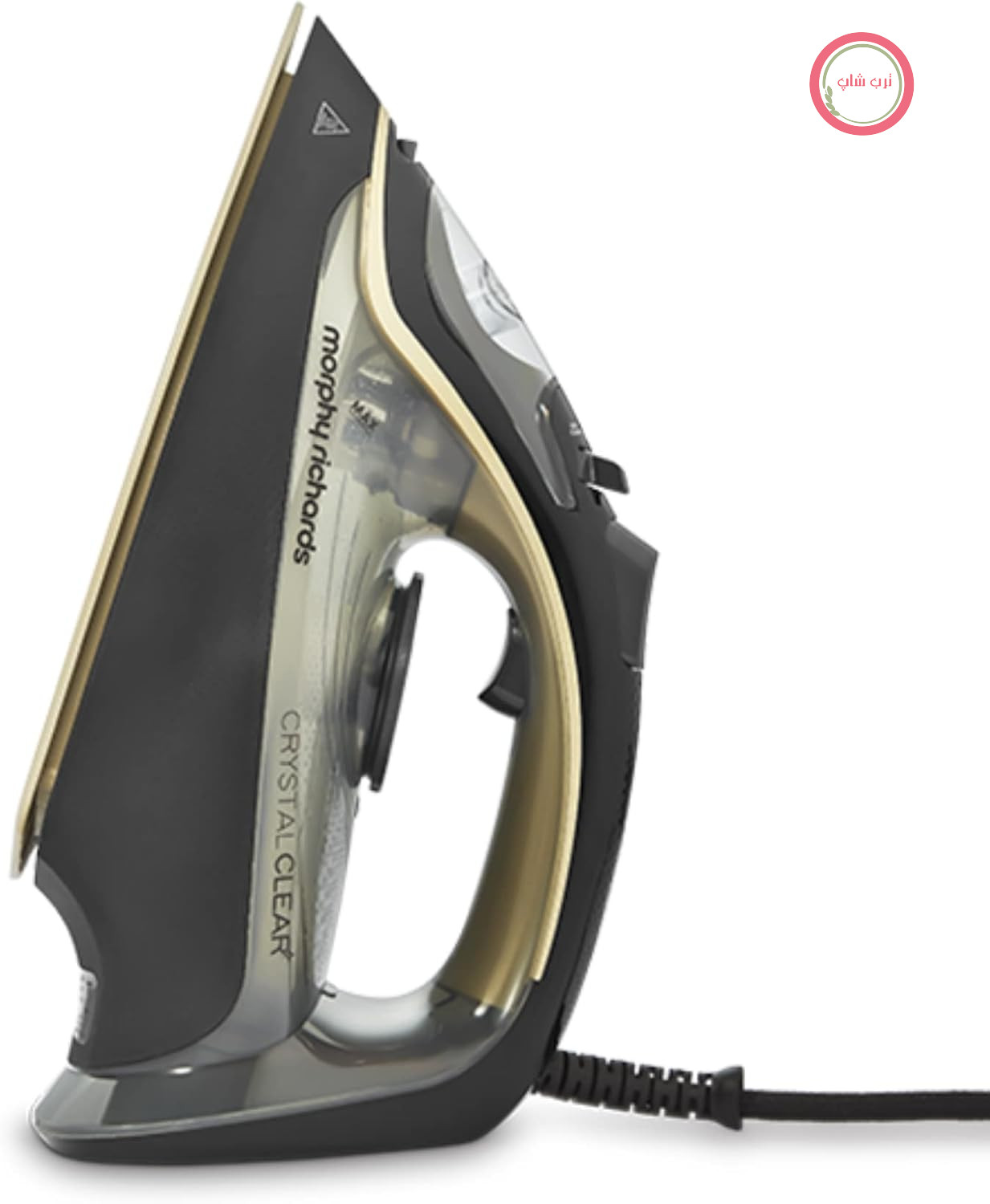 اتو بخار مورفی ریچاردز انگلستان Morphy Richards مدل 300302، خروجی بخار 35 گرم، تقویت کننده بخار 120 گرم، طلایی رنگ