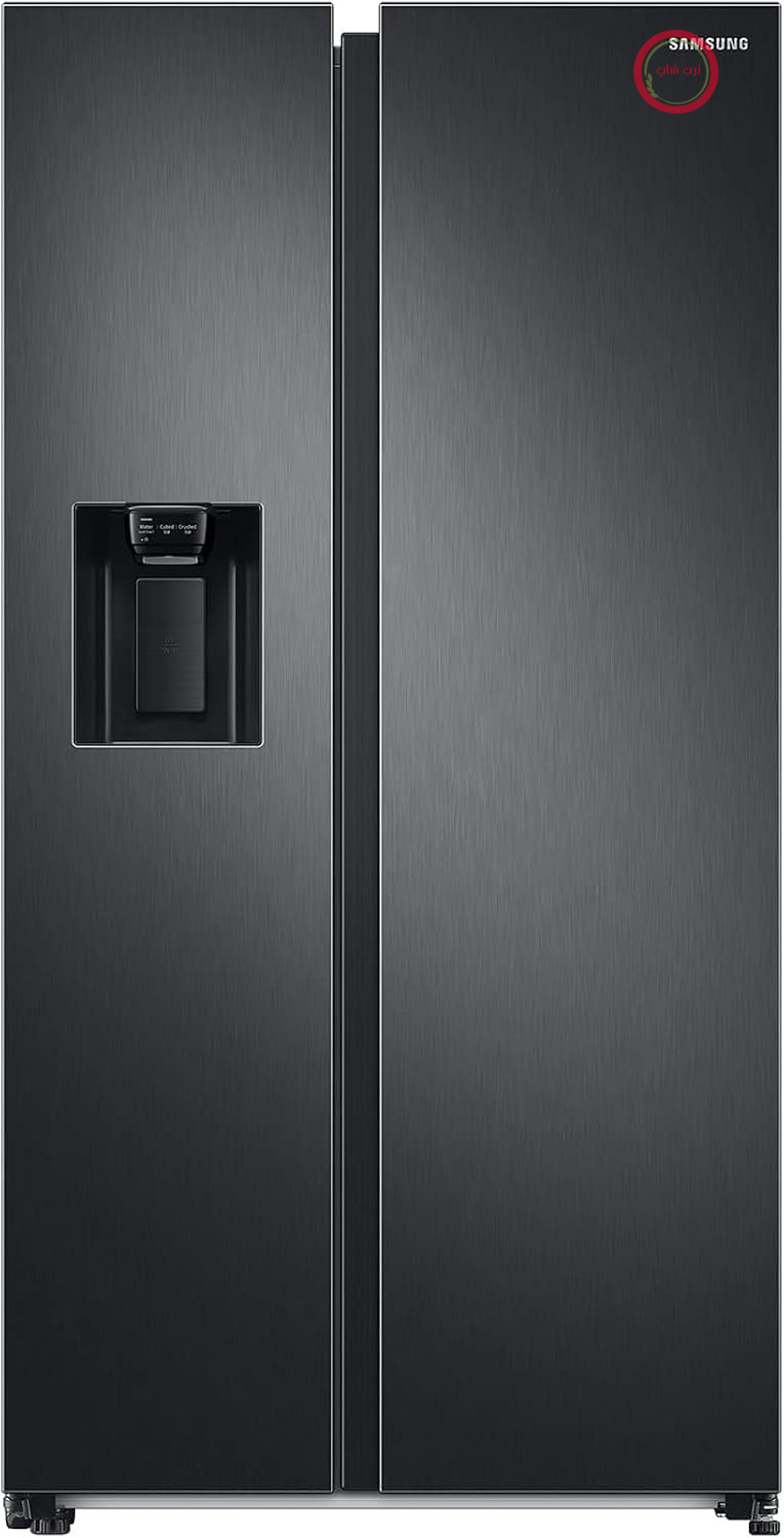 یخچال فریزر ساید بای ساید سامسونگ Samsung مدل RS6GA8521B1/EG، 178 سانتی‌متر، 634 لیتر، ظرفیت فریزر 225 لیتر، فناوری Space Max، استیل مشکی ممتاز
