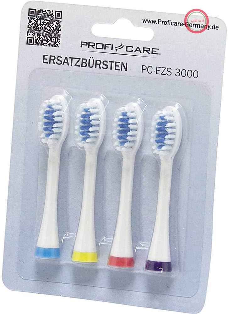 سری مسواک‌های جایگزین پروفی‌کر آلمان ProfiCare برای PC-EZS 3000، بسته ۴ عددی