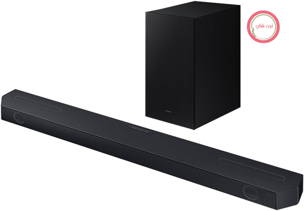 ساندبار سامسونگ HW-Q600C/ZF سری Q، 9 بلندگو، دالبی اتموس بی‌سیم، صدای 3.1.2 کاناله، Q-Symphony، مشکی 2023