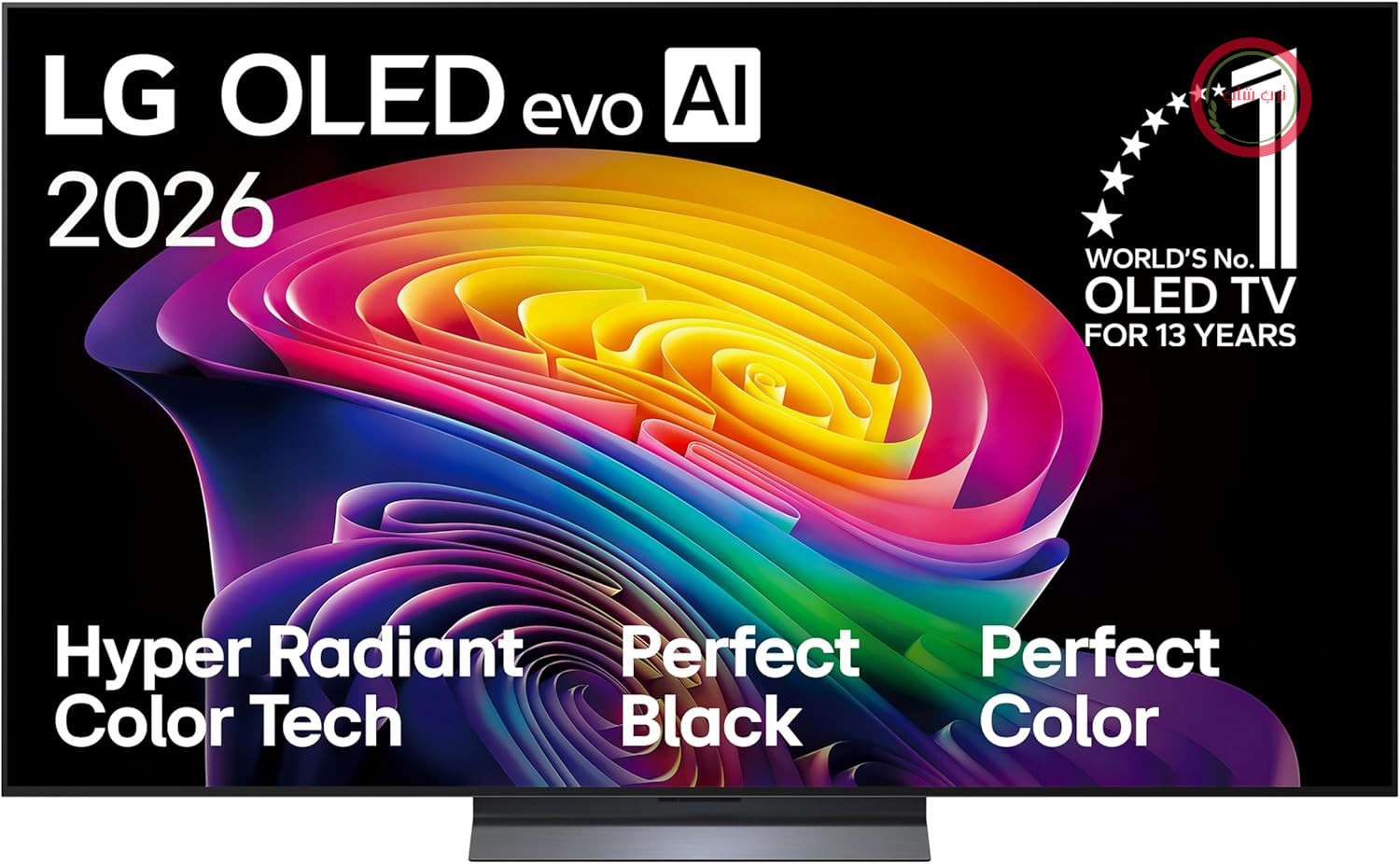 تلویزیون هوشمند LG OLED65C64LA 65 Zoll (165 سانتی متر) 4K UHD OLED evo AI