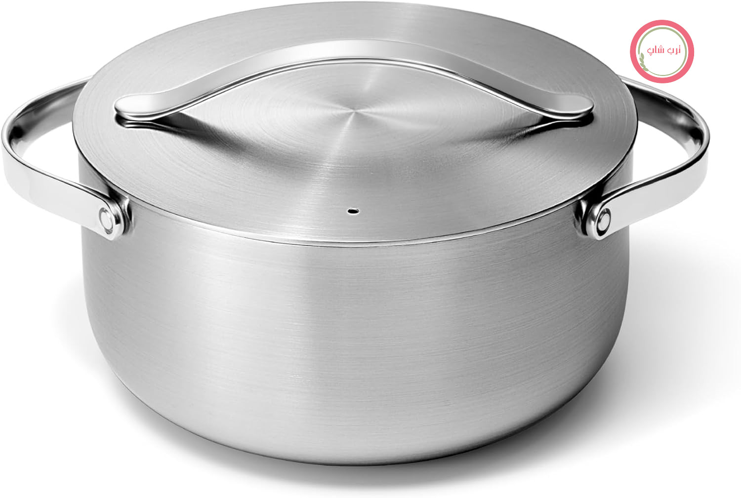قابلمه فر هلندی کاراوی آمریکا  6.5 لیتر | استیل ضد زنگ 5 لایه، ایمن و بدون مواد نگهدارنده، غیر سمی، بدون PTFE و PFOA