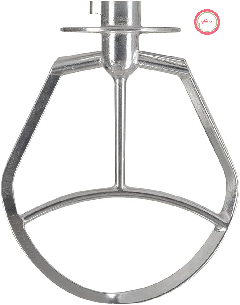 قطعه جایگزین قلاب مخلوط‌کن Klarstein برای غذاسازهای Bella Pico 2G/Bella Robusta، آلومینیوم ریخته‌گری شده، نقره‌ای