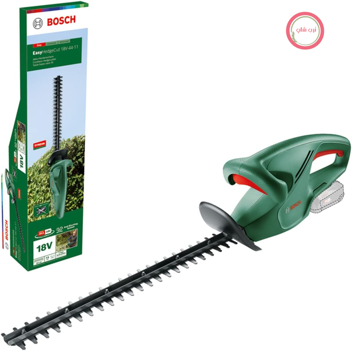 شمشادزن اصلاح پرچین شارژی بوش آلمان Bosch مدل EasyHedgeCut 18V - 44 - 11 (بدون باتری)
