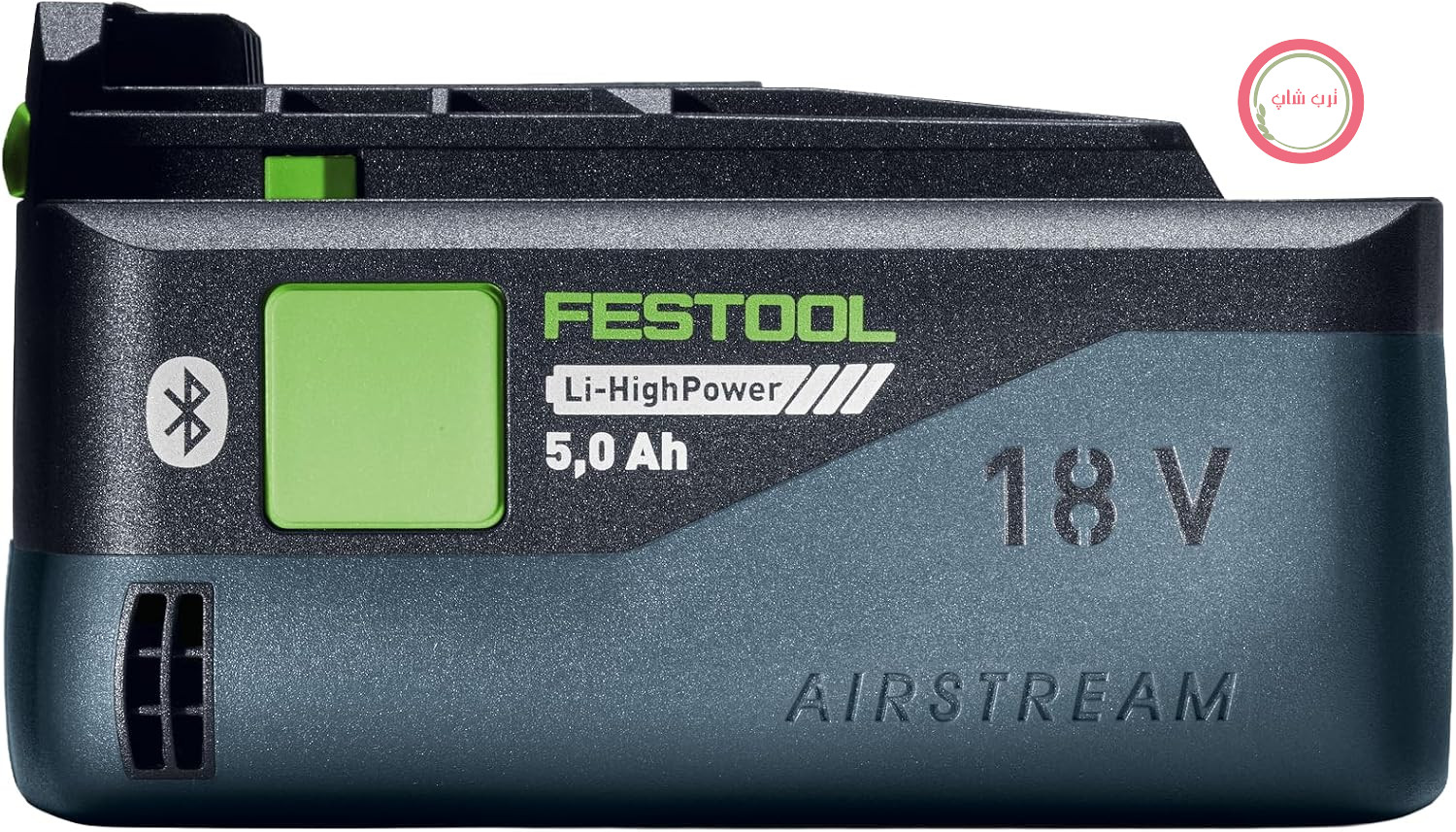 باتری پرقدرت فستول آلمان Festool 578939 BP 18 Li 5.0 HP-ASI | باتری لیتیوم-یونی بلوتوثی 18 ولت 5.0 آمپر ساعت با فناوری شارژ سریع Airstream