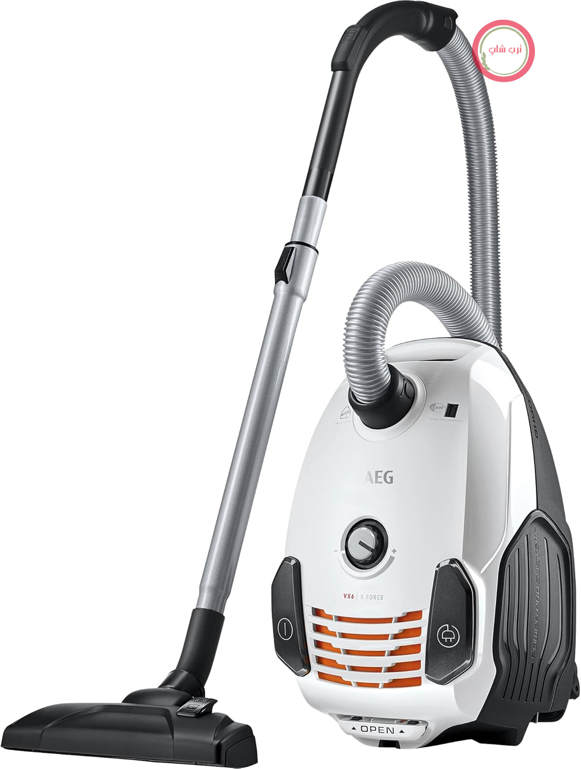 جاروبرقی کیسه‌ای آاگ آلمان AEG VX6-2-IW-5 سفید ۸۰۰ وات