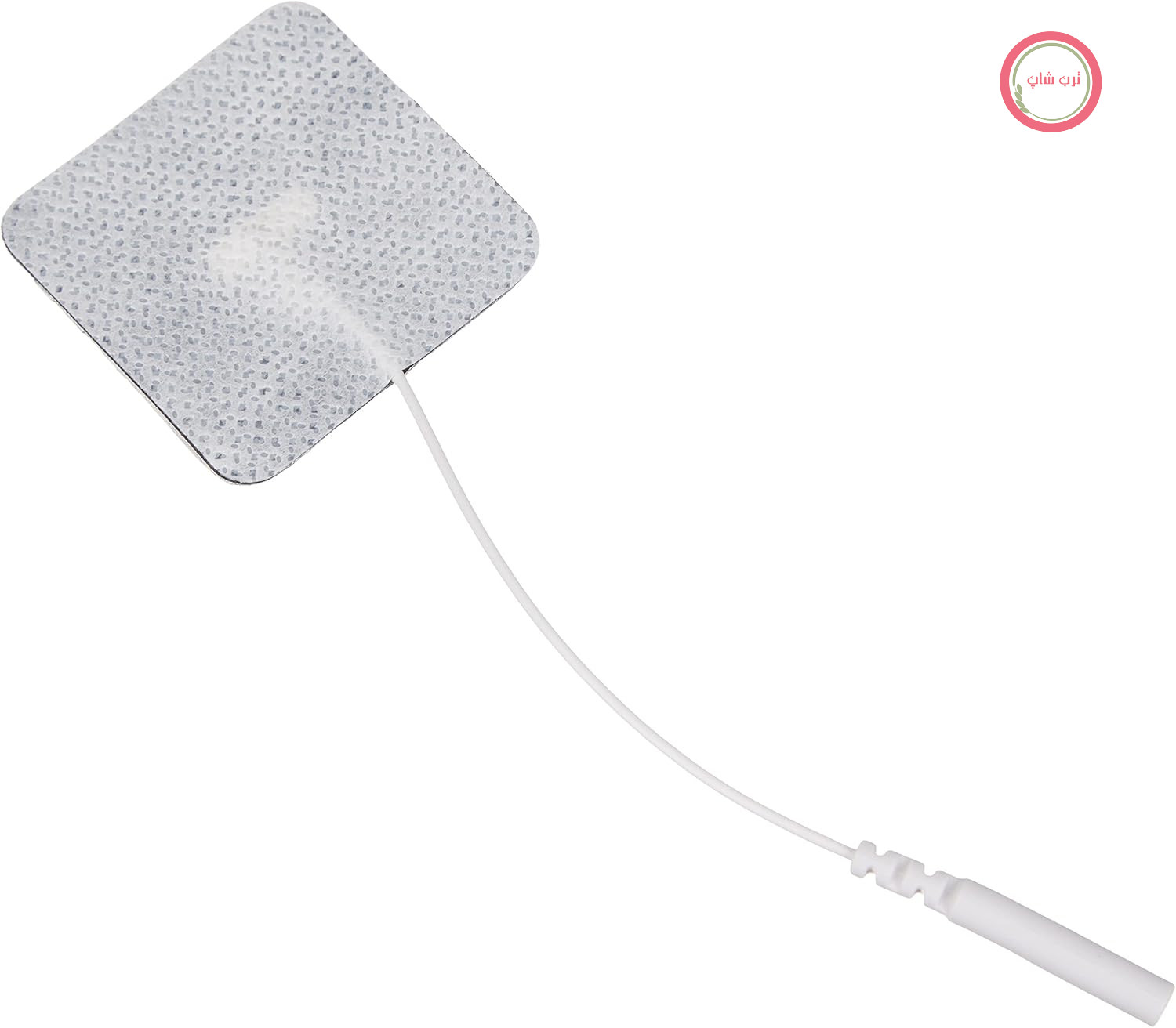 الکترود بافت Promed 40 x 40 میلی‌متر، 4 عدد، الکترودهای TENS خودچسب با اتصال دوشاخه 2 میلی‌متری برای دستگاه‌های TENS/EMS، قابل استفاده مجدد
