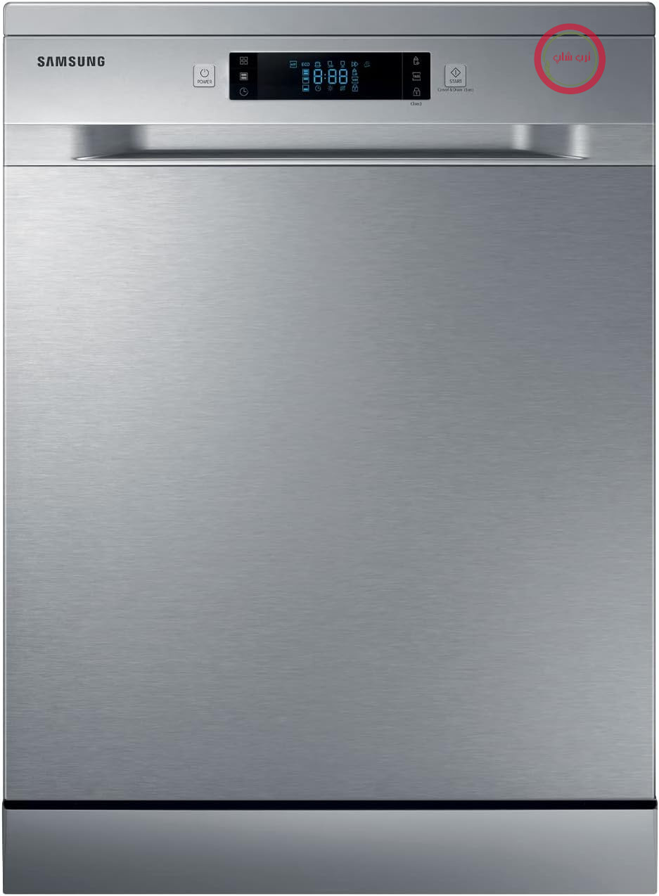 ماشین ظرفشویی سامسونگ Samsung مدل DW60M6050FS، ایستاده، ۱۴ نفره، A++، استیل ضد زنگ، حداکثر ۶۰ سانتی‌متر، دکمه‌های لمسی، LED