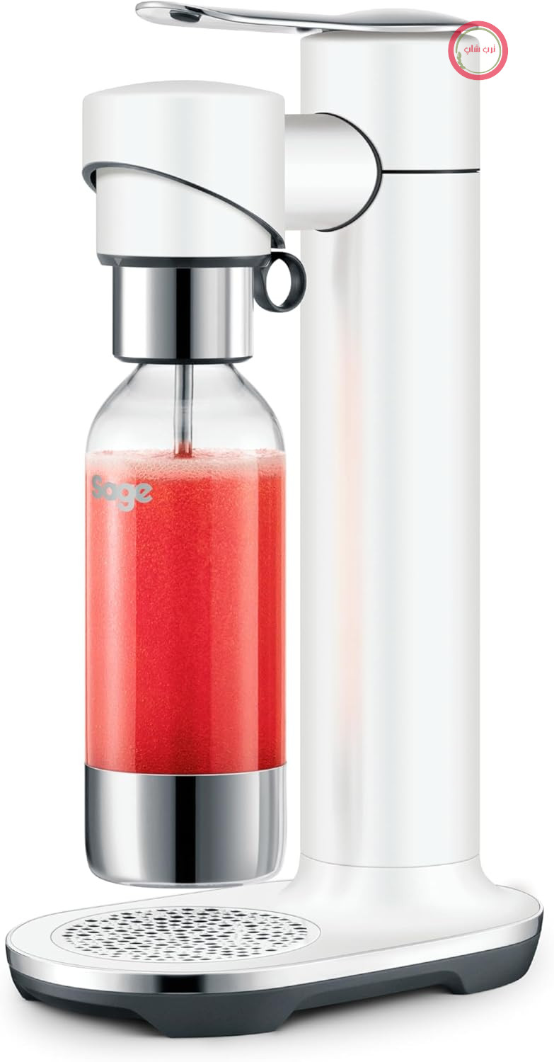 دستگاه جوش شیرین سیج مدل InFizz Fusion، نوشابه ساز خانگی، نمک دریا | نوشابه ساز خانگی، آب گازدار، برای آب گازدار، آبمیوه، چای، کوکتل و تمام نوشیدنی‌های گازدار