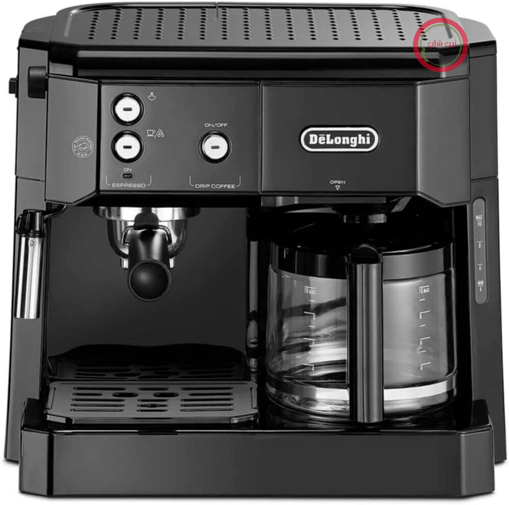 دستگاه قهوه ترکیبی De'Longhi BCO 411.B، مشکی، ۱.۴ لیتری