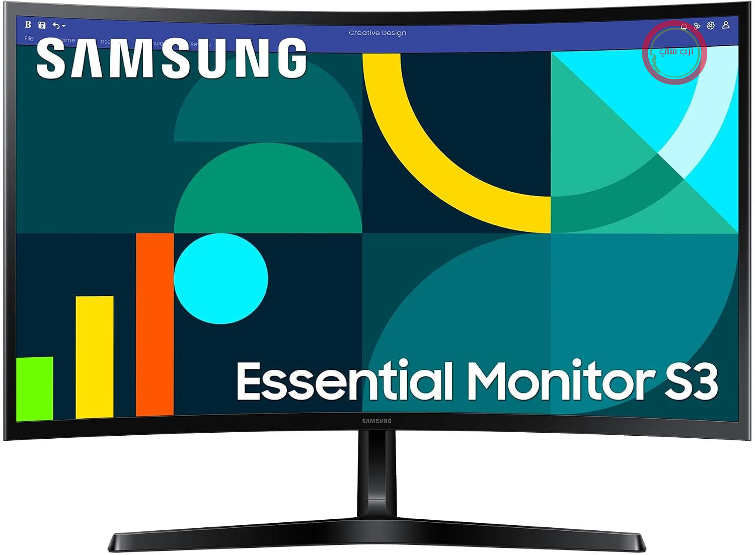 مانیتور منحنی سامسونگ S36GD Essential، 27 اینچ، صفحه نمایش کامپیوتر با پنل VA، وضوح تصویر Full HD، زمان پاسخگویی 4 میلی‌ثانیه، نرخ تازه‌سازی 100 هرتز، صرفه‌جویی اقتصادی پلاس، بدون سوسو زدن، مشکی، S27D366GAU