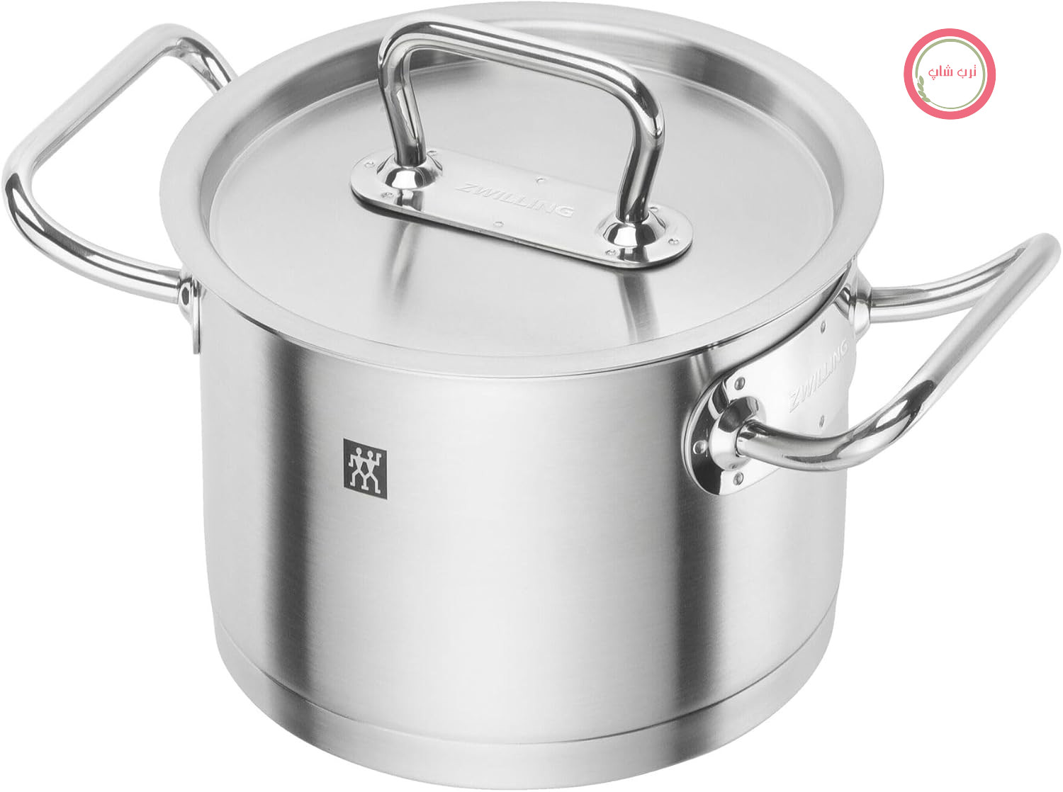 کوتل برنجی دو لیتری Zwilling - با درب استیل، قطر 16 سانتی‌متر - برند Zwilling
