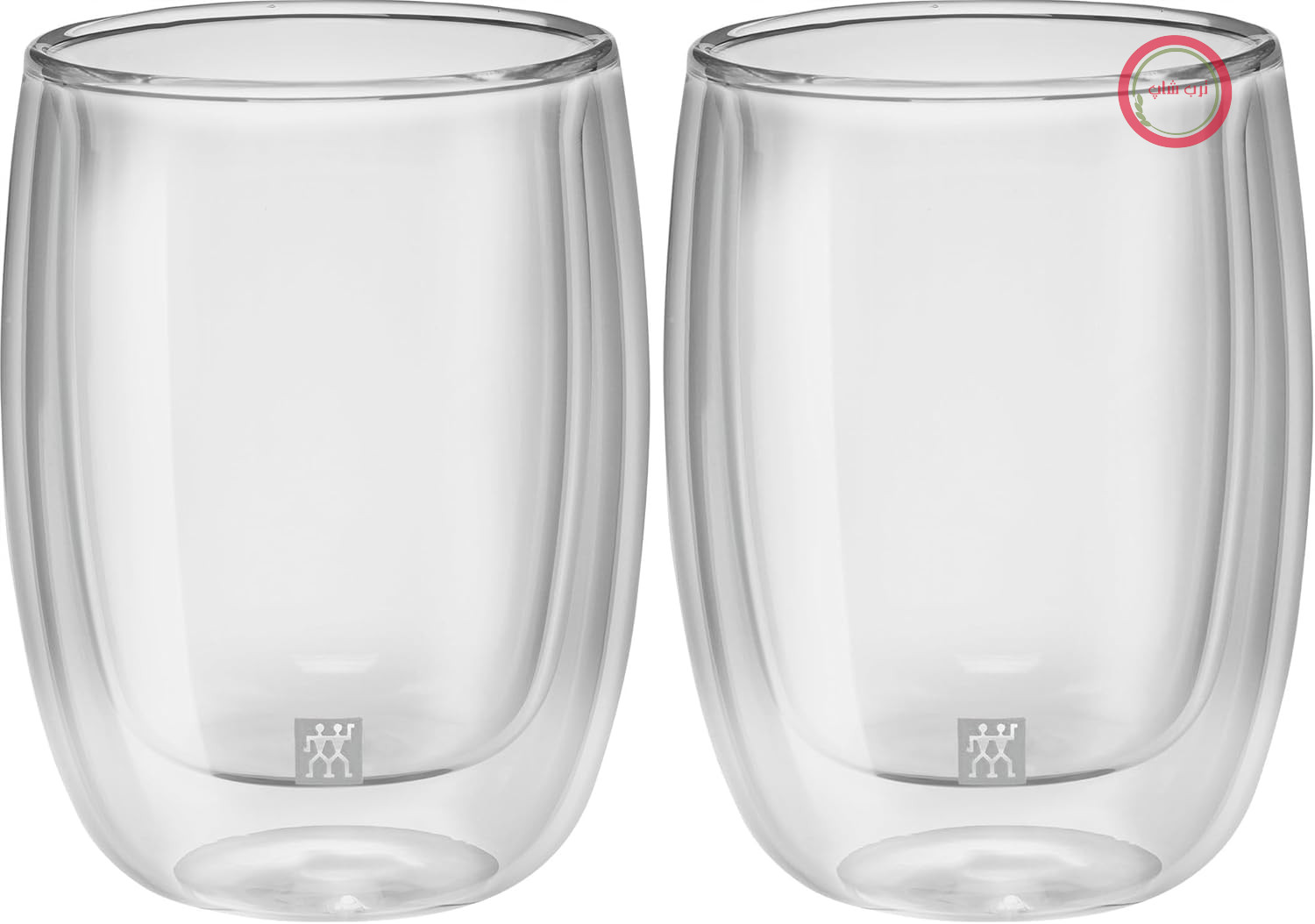 فنجان قهوه دو دیواری ZWILLING Sorrento - 2 عدد 200 میلی لیتری - شیشه بوروسیلیکات - فنجان حرارتی - مقاوم در برابر حرارت - شامل 2 عدد