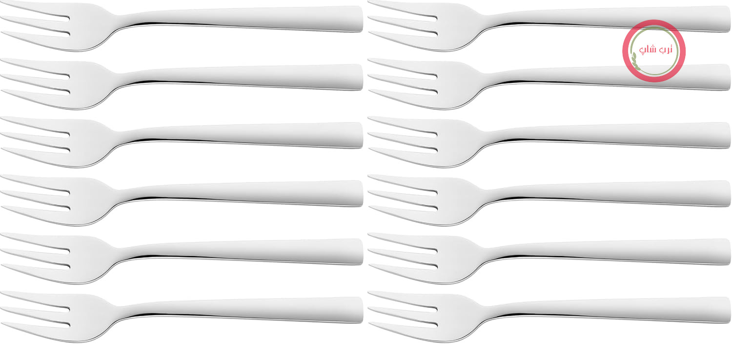 ست چاقوهای کیک ZWILLING - 6 عدد - استیل ضد زنگ پولیش شده نقره‌ای - شامل 2 عدد
