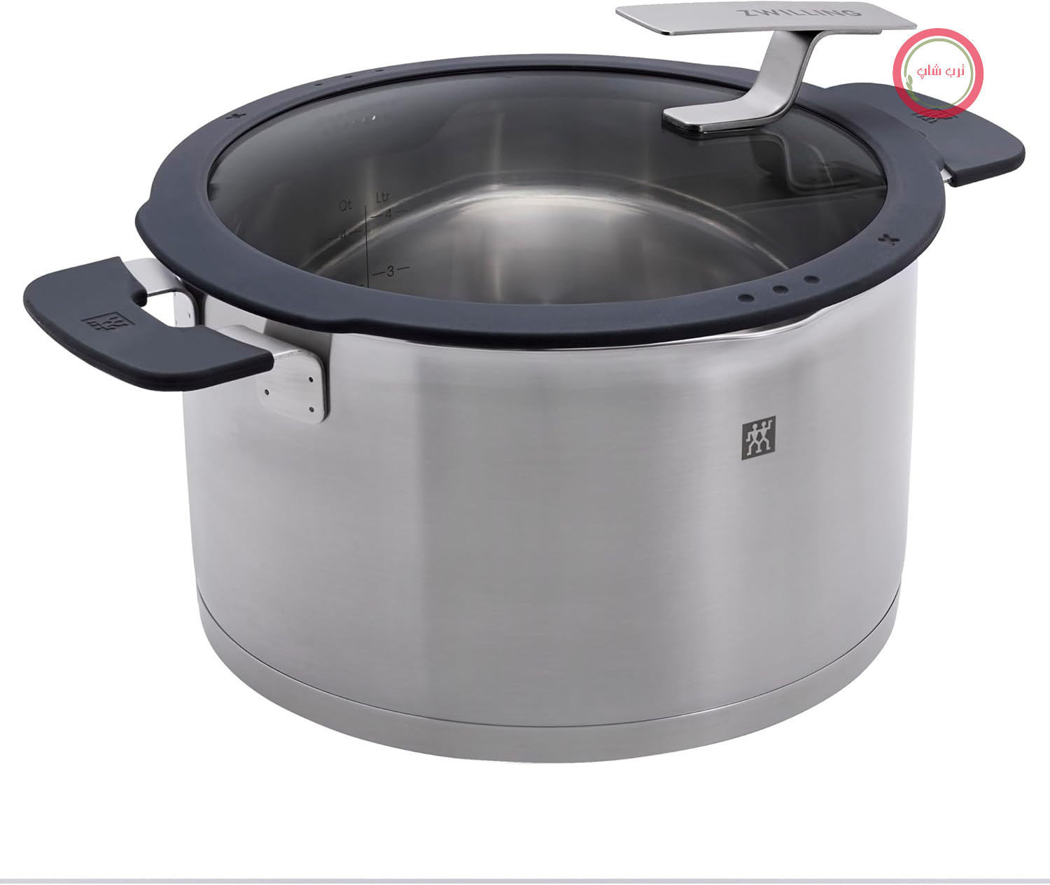 ظرف غذا با درب ZWILLING - مدل Simplify - جنس استیل ضد زنگ - حجم 6.25 لیتر