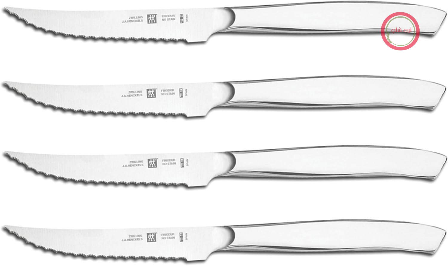 ست چاقوهای گوشت ZWILLING J.A. Henckels - برند، استیل ضد زنگ، نقره‌ای، 4 تکه