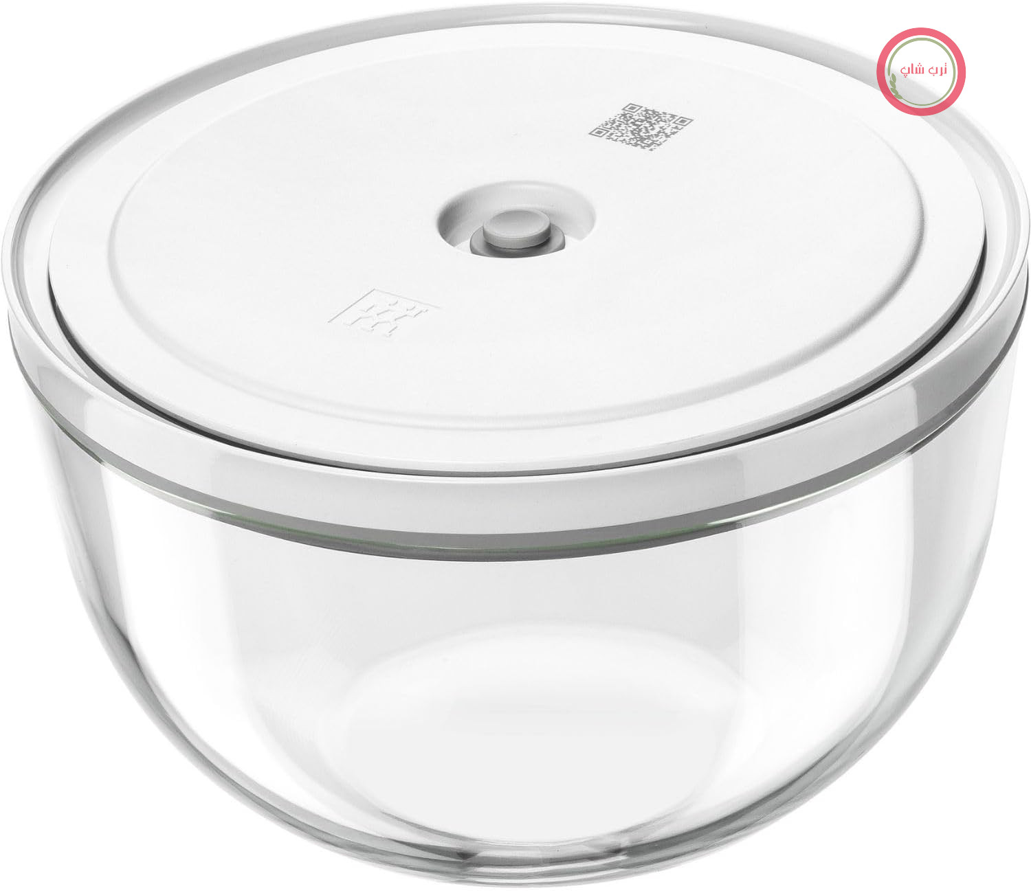 ظرف نگهداری مواد غذایی ZWILLING Z1030-842 - Fresh & Save - با قابلیت خمیر کردن و نگهداری - ابعاد 9.4 اینچ (24 سانتی متر) - جنس شیشه - درب دار - مقاوم در برابر حرارت - ظرف نگهداری وریز - ضد بو