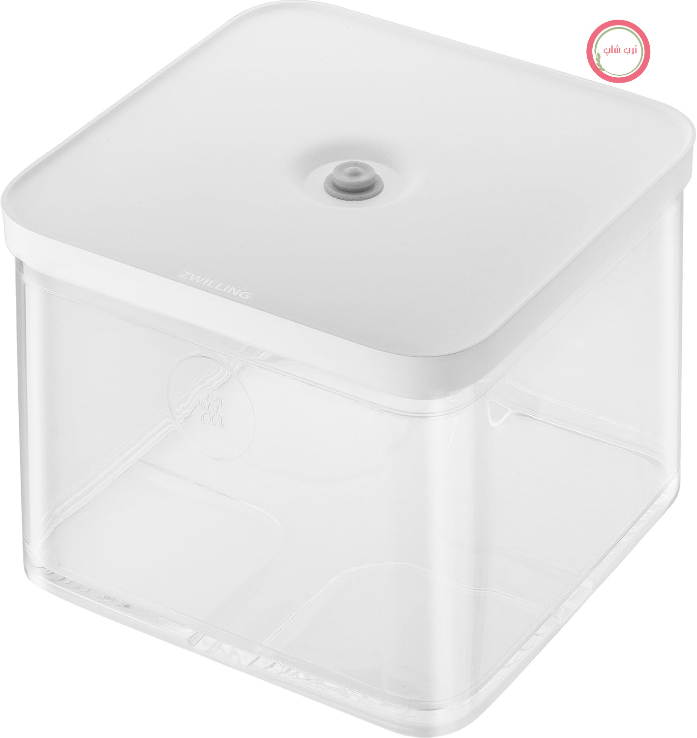 جعبه نگهداری مواد غذایی ZWILLING Fresh & Save - مدل Cube - پلاستیکی - با درب محکم - برای مواد خشک - ظرف بزرگ و بلند - ۲ لیتری - ۴.۲ کوارت