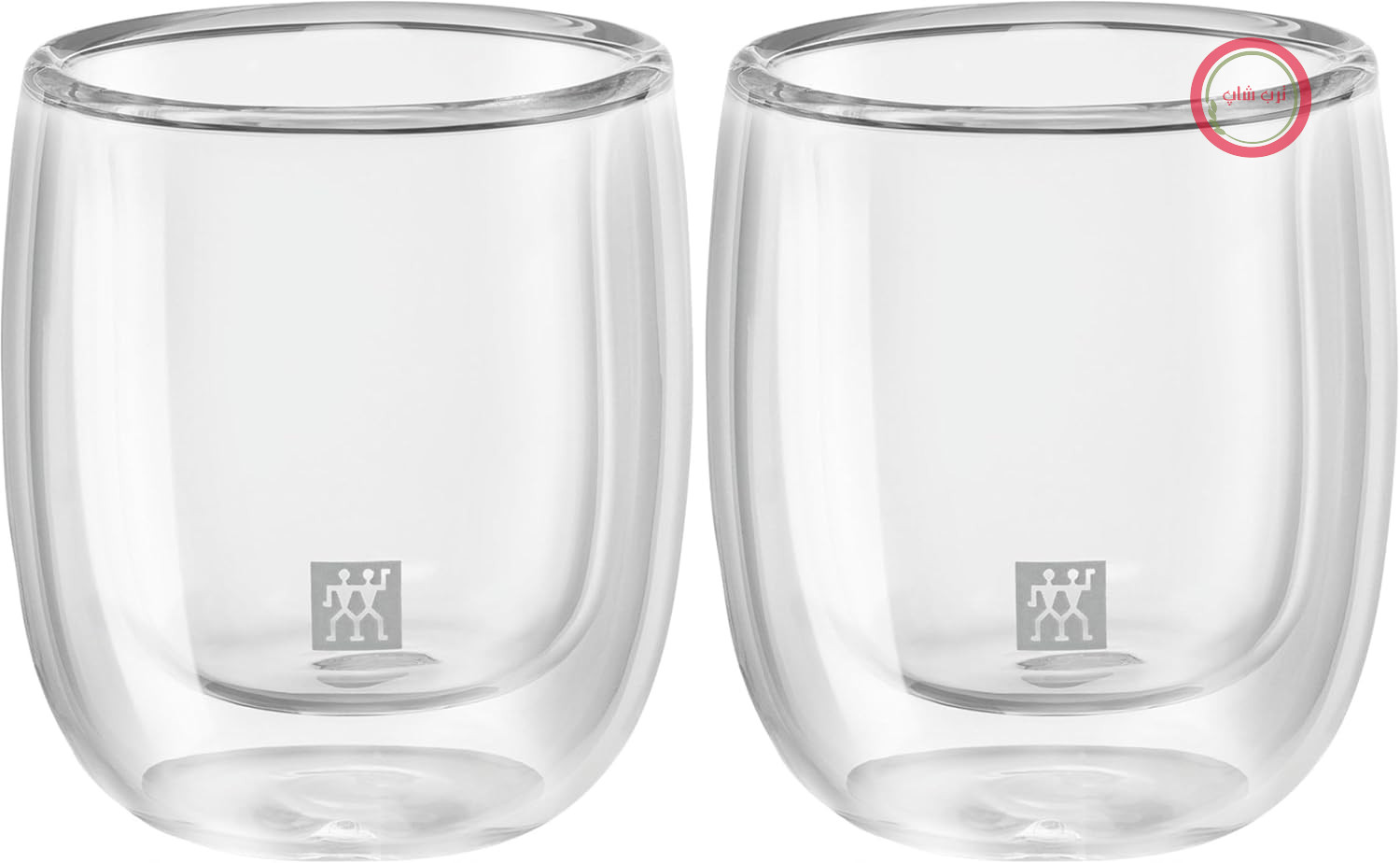 لیوان قهوه دو دیواری ZWILLING Sorrento - 2 عدد، 80 میلی لیتر، شیشه بوروسیلیکات، لیوان حرارتی، مقاوم در برابر حرارت - شامل 2 عدد