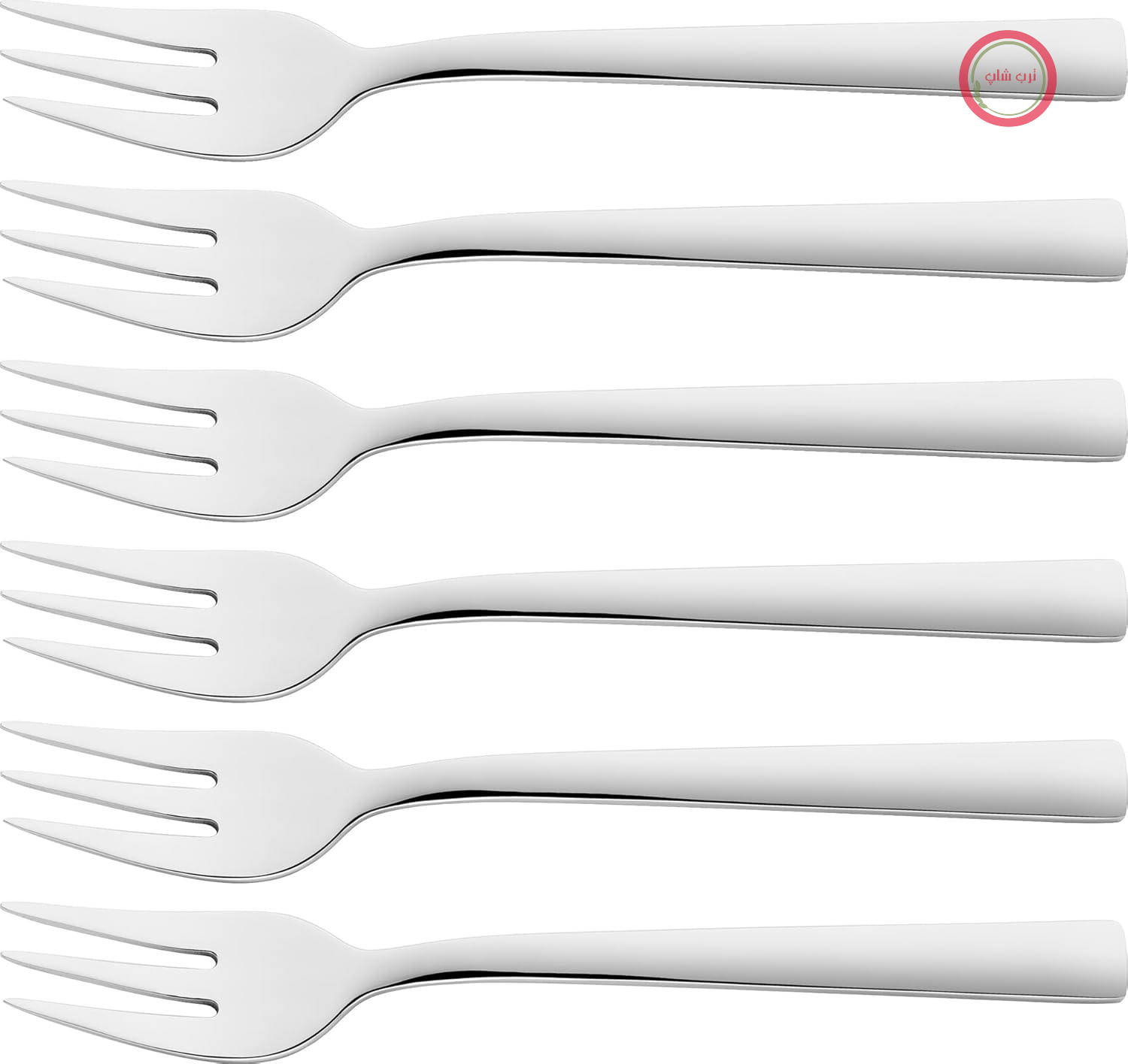 ست چاقوهای کیک ZWILLING - 6 عدد - استیل ضد زنگ پولیش شده نقره‌ای