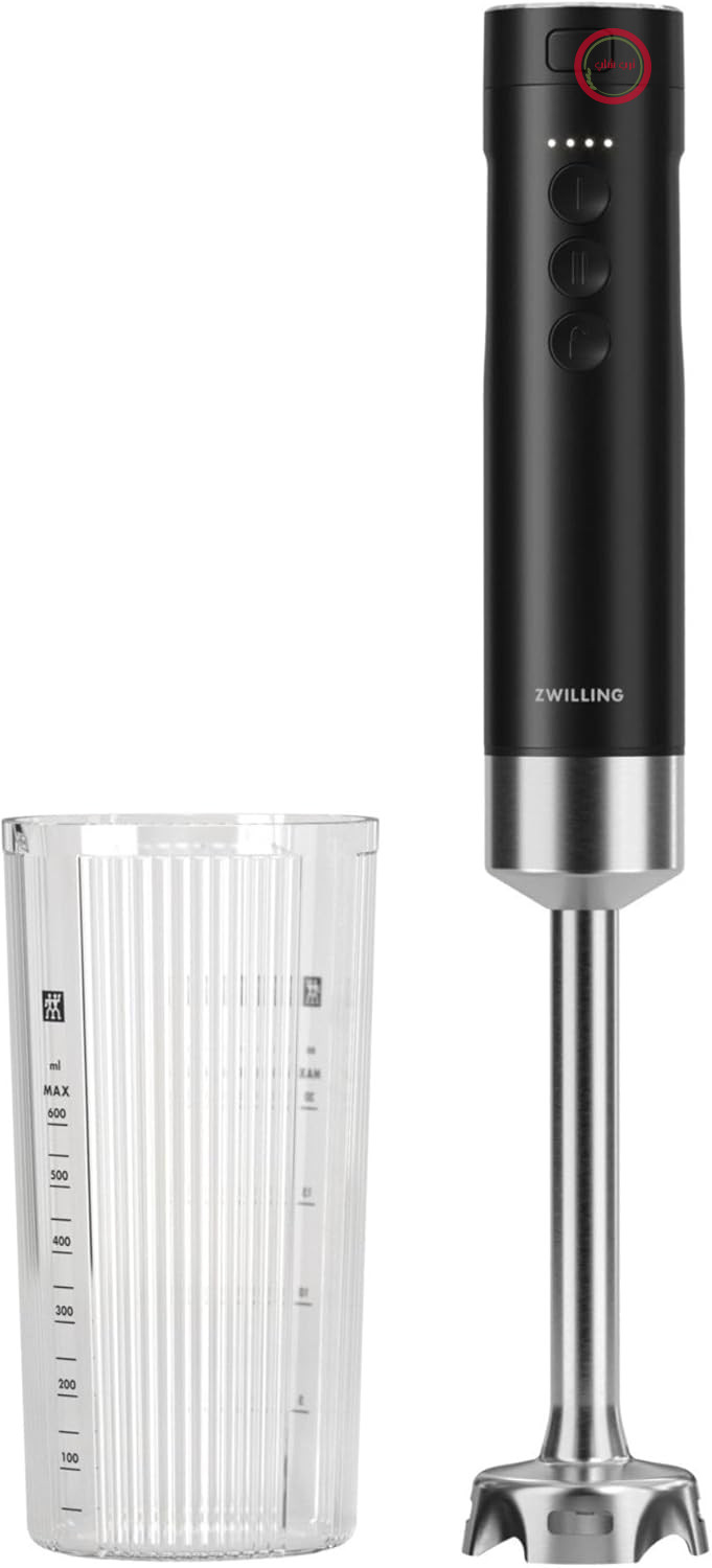 میکسر برقی ایستاده ZWILLING XTEND - بی‌سیم - موتور BLDC - 110 وات - شامل لیوان مخلوط - مشکی