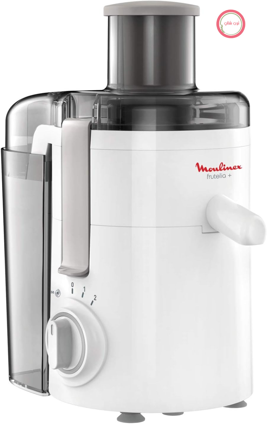 آبمیوه‌گیری مولینکس فرانسه Moulinex مدل Frutelia+ JU3701 – قدرت ۳۵۰ وات، دو سرعته، دهانه ورودی عریض