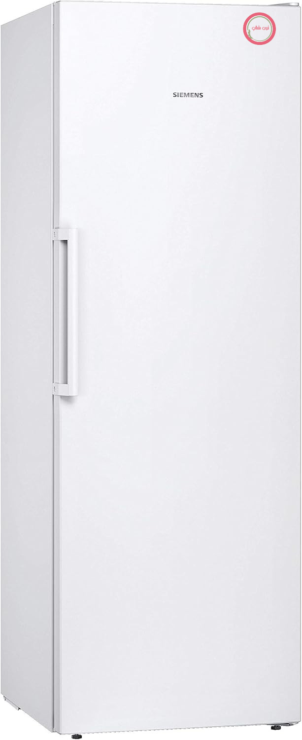 فریزر ایستاده زیمنس GS33NVWEP iQ300/A++ / 228 کیلووات ساعت در سال / 225 لیتر / بدون برفک / bigBox / freshSense - کنترل دما سفید