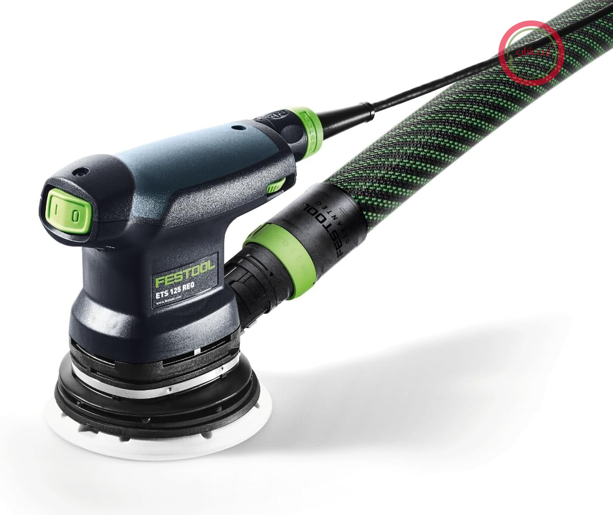سنباده زن مداری تصادفی Festool ETS 125 REQ - 250 وات، صفحه سنباده 125 میلی‌متری
