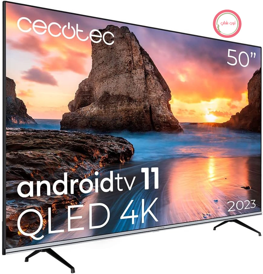 تلویزیون هوشمند سکوتک اسپانیا Cecotec TV QLED 50 اینچ سری V1 مدل VQU10050. کیفیت تصویر 4K UHD