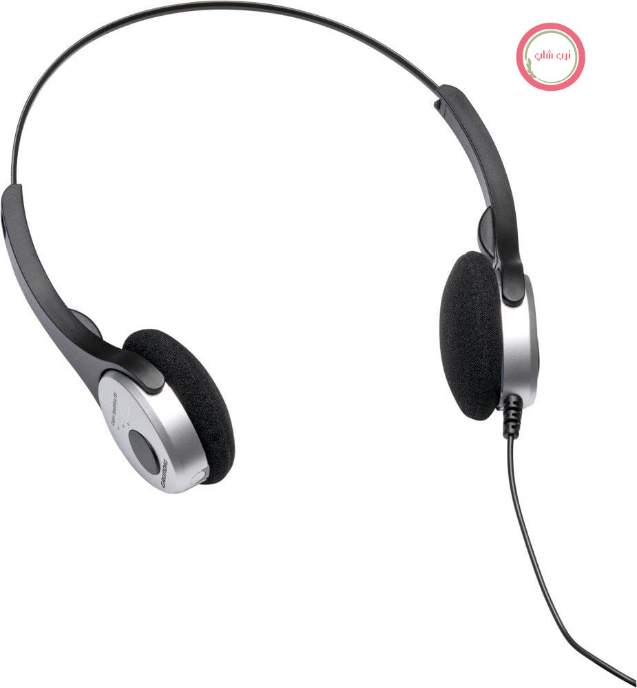 هدفون Grundig PCC5653 Digta 565 USB، مشکی / نقره‌ای