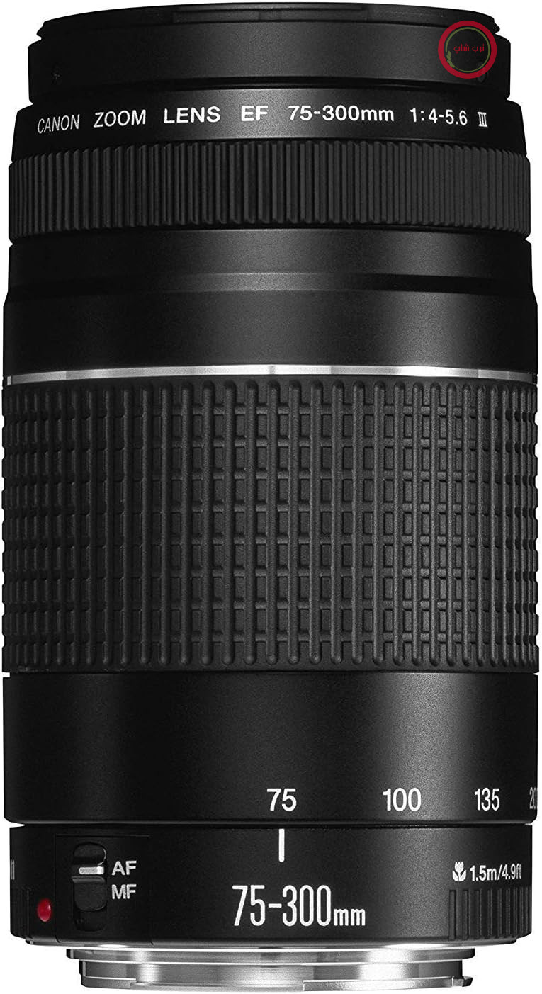 لنز ثابت دوربین کانن ژاپن ۶۴۷۳A۰۰۳(AA) EF DC 4,0-5, 6/75-300 III