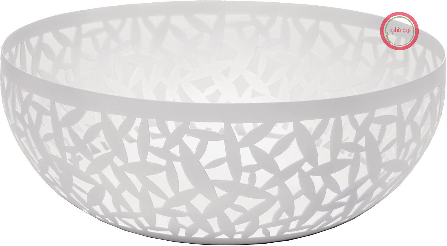 کاسه میوه استیل Alessi MSA04/21 W Cactus، سفید فوق‌العاده